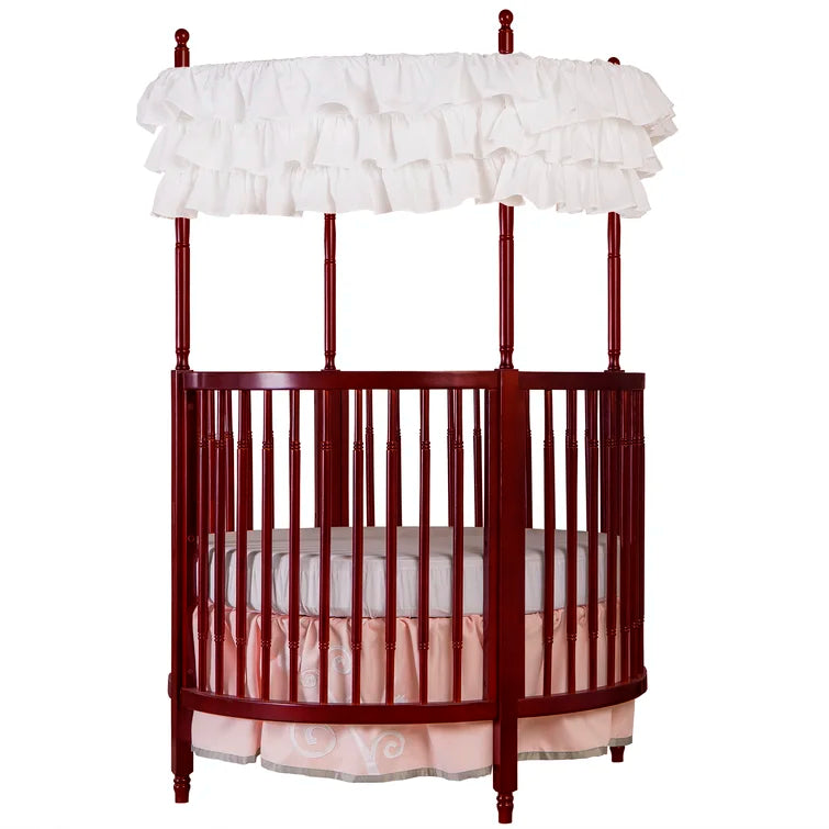 2 in 1 Round Convertible Crib