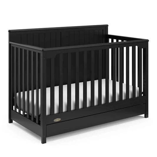 5-in-1 Convertible Crib with Storage