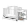 4-in-1 Convertible Crib and Changer with Storage