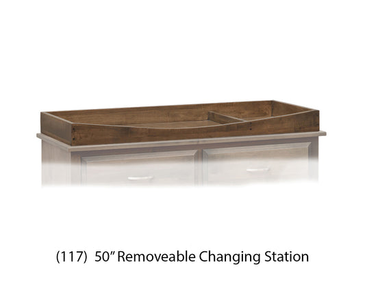 50" Removable Changing Station