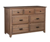 50" 7-Drawer Dresser